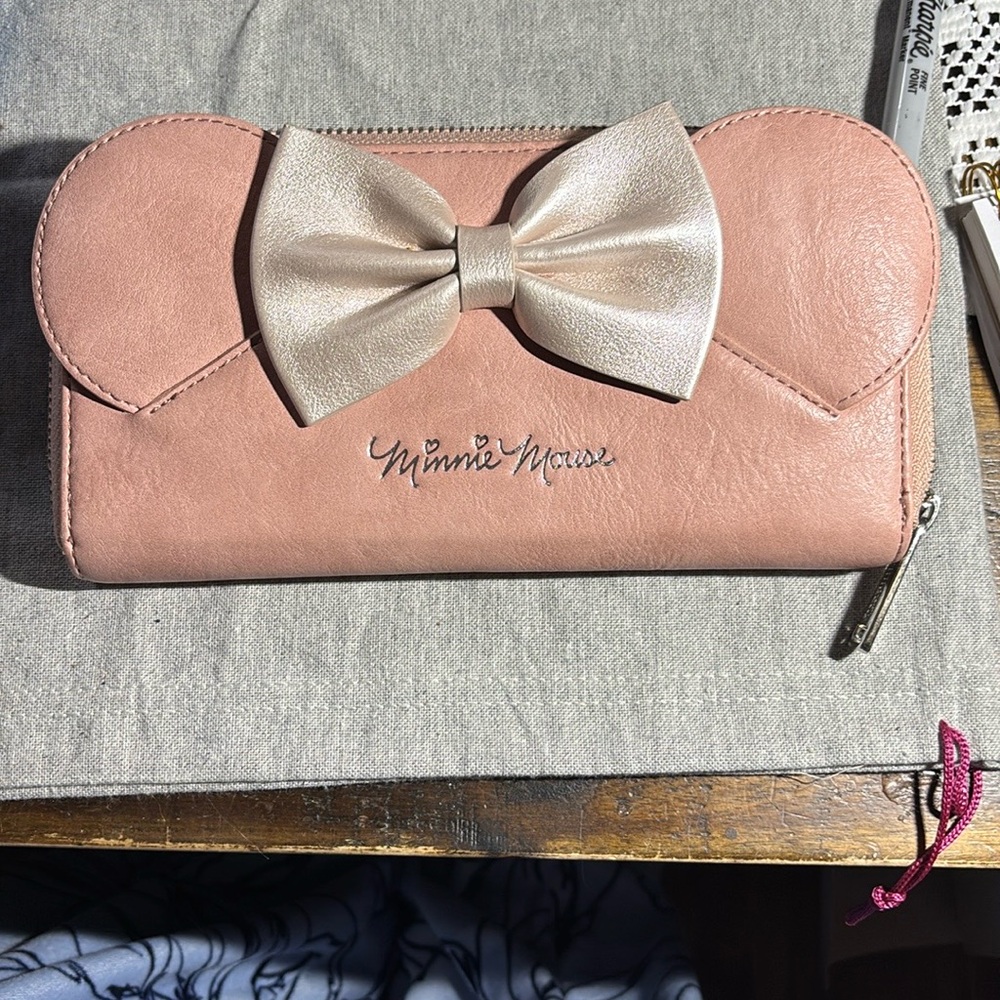 Pink Wallet with Bow